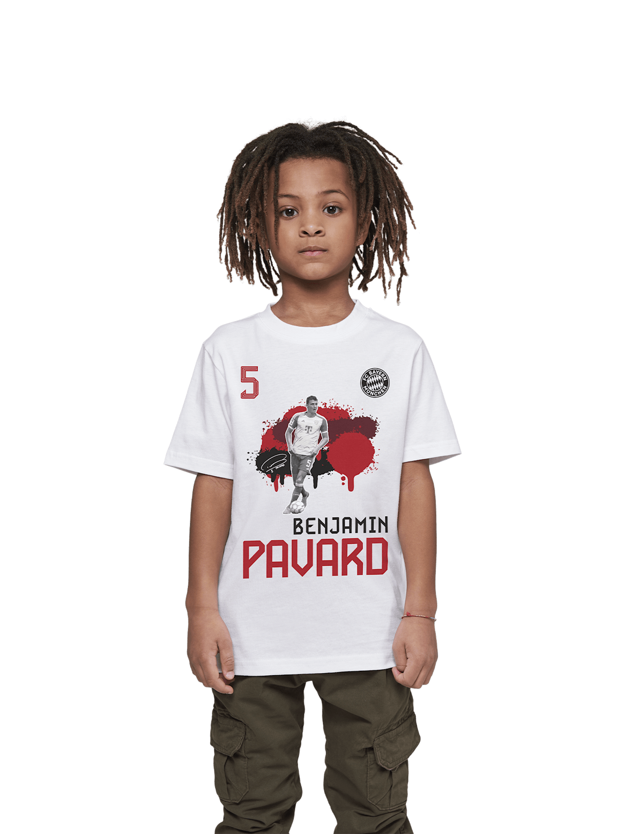 T-Shirt Pavard detail 3