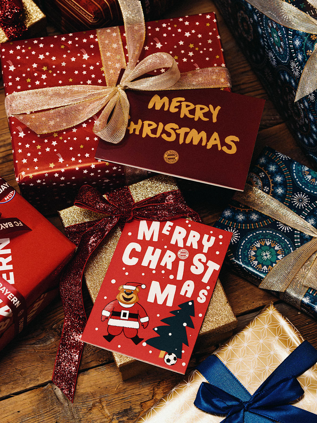 Greeting card Merry Christmas detail 5