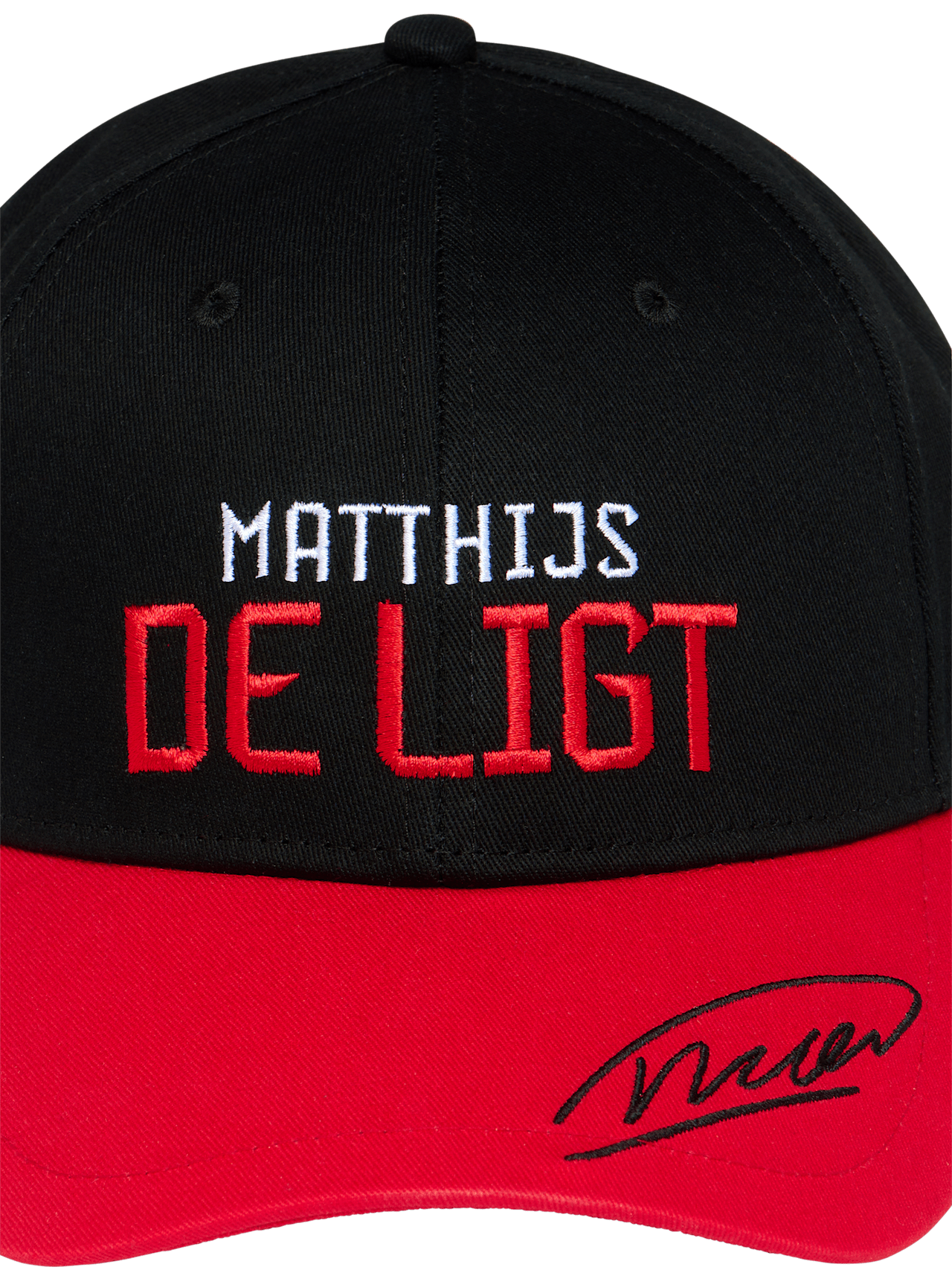 Baseball Cap De Ligt detail 3