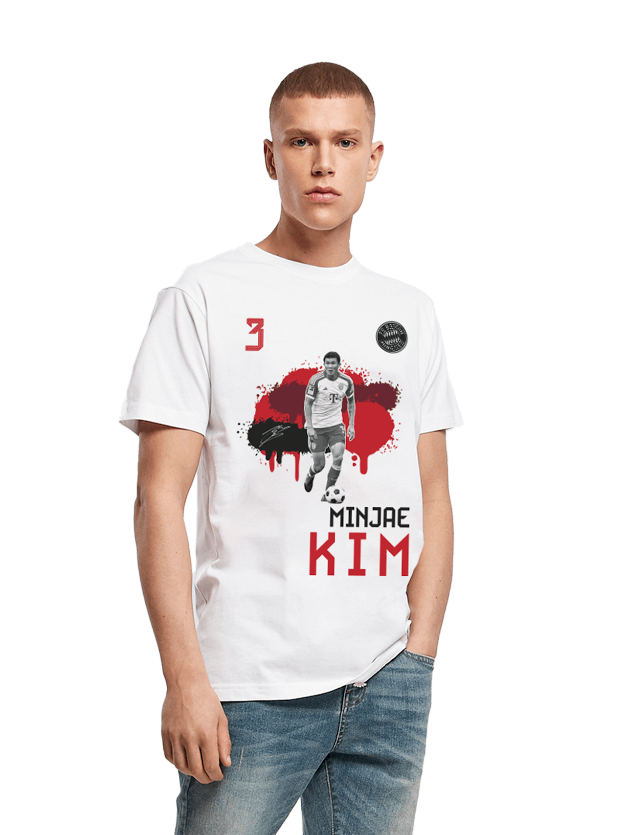 T-Shirt Minjae Kim detail 3