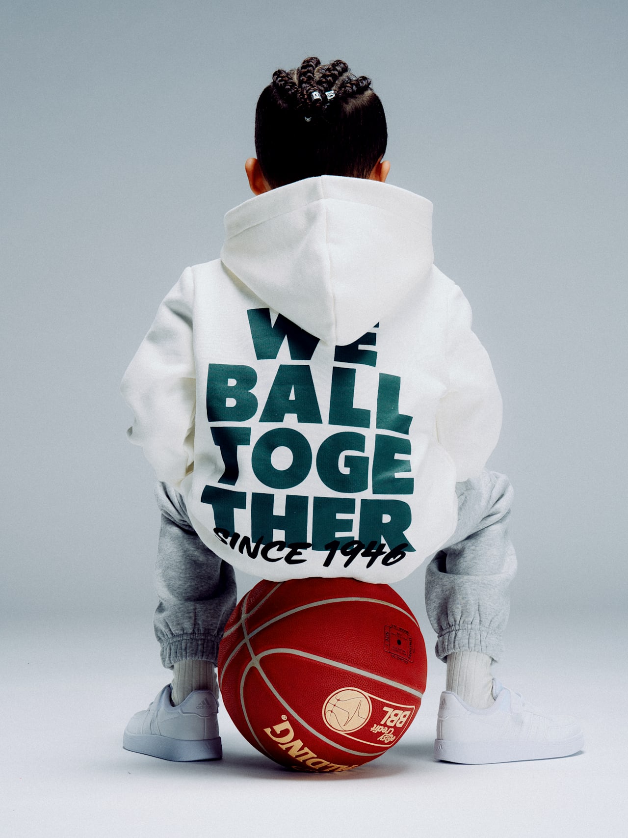 Basketball Hoodie We Ball Together detail 6