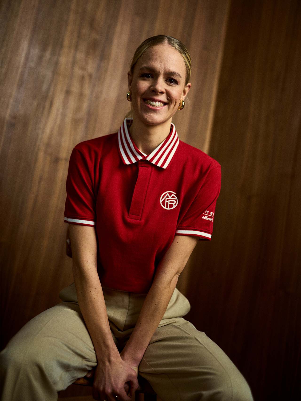 Members Club polo shirt detail 5