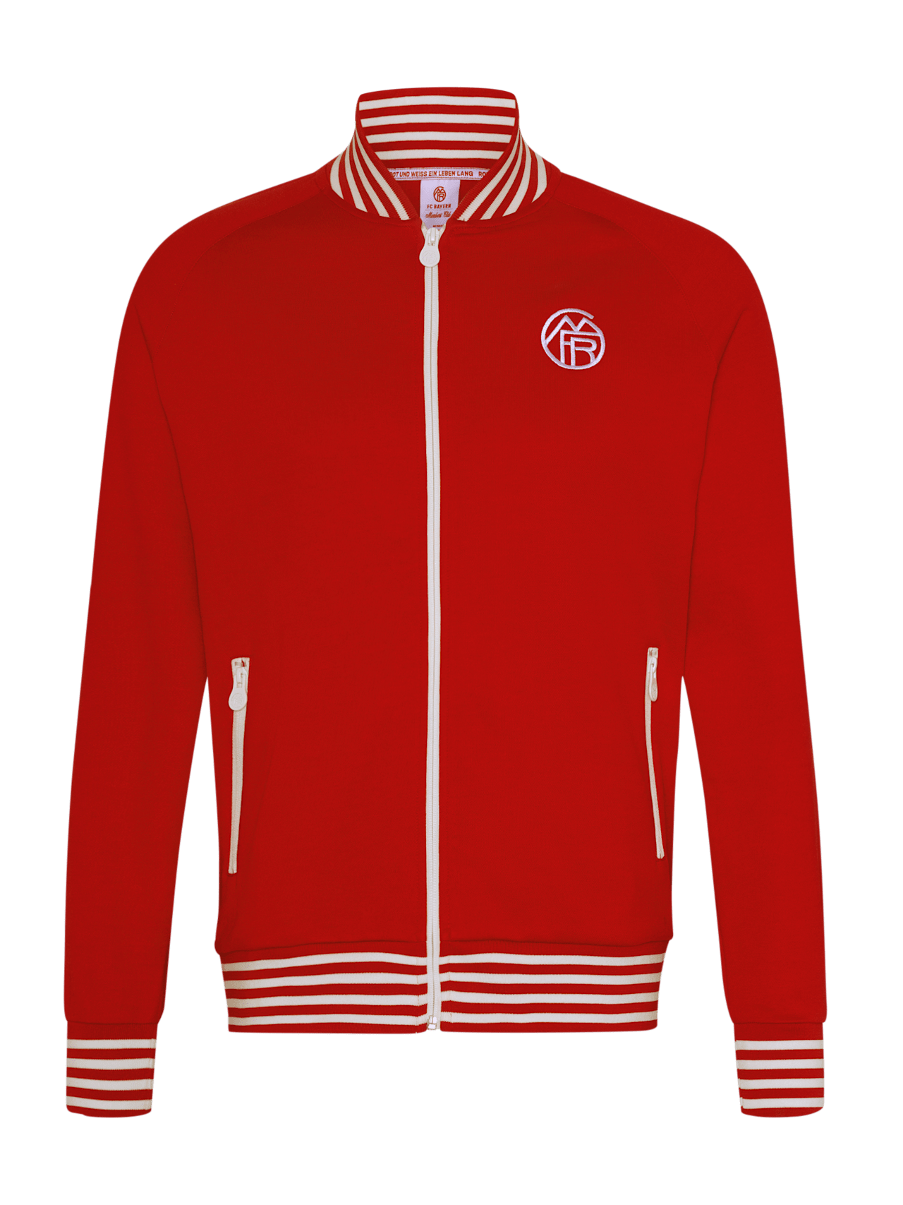 Members Club zip jacket detail 1