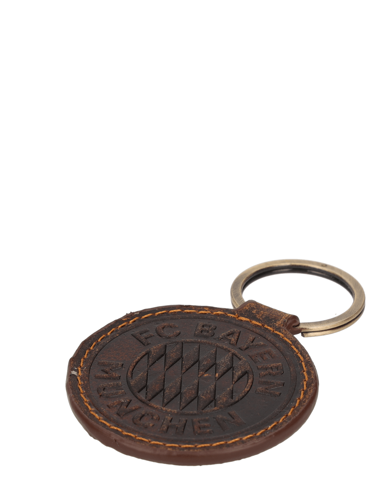 Leather set wallet & key fob detail 6