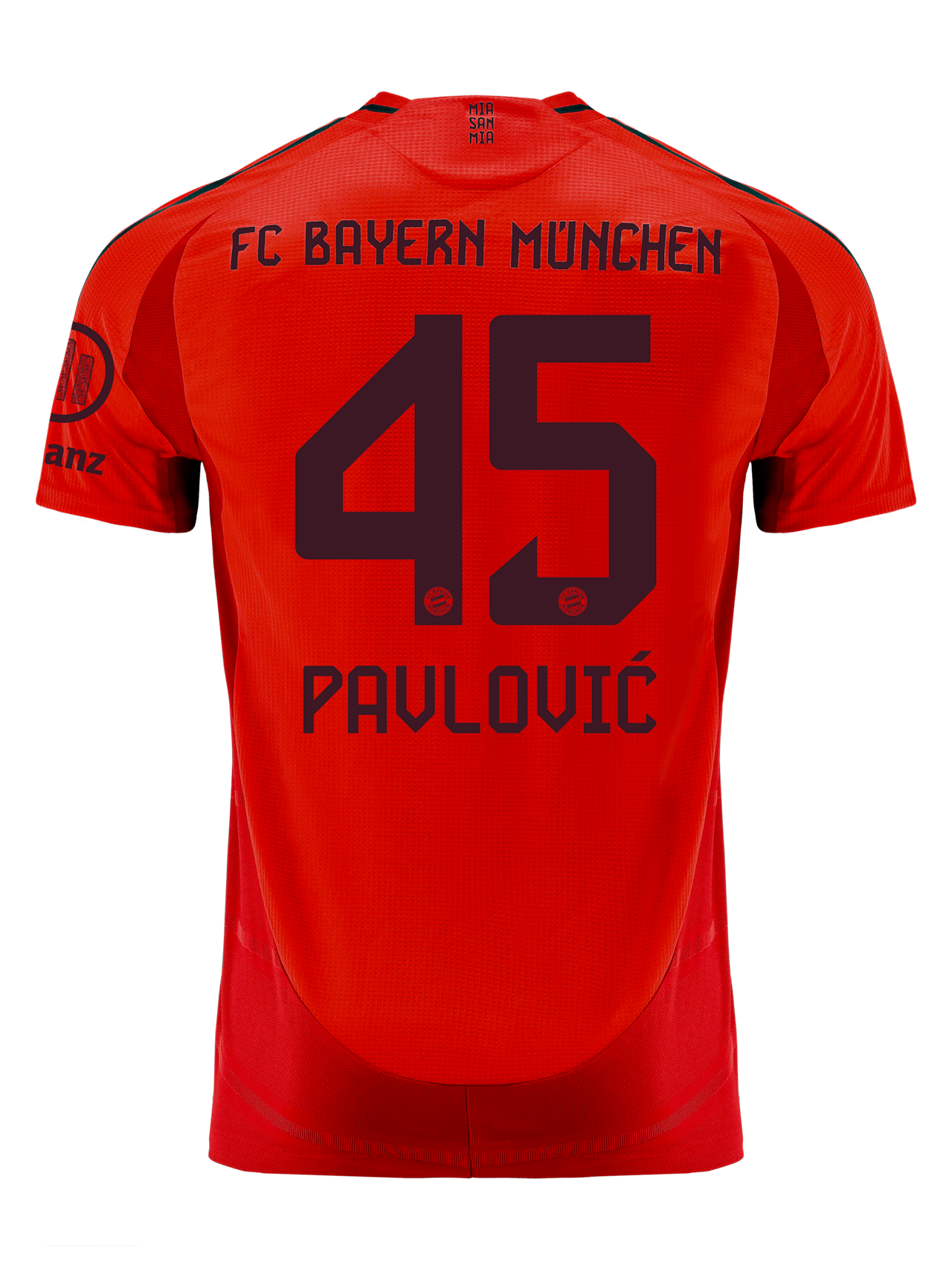 Aleksandar Pavlović Hommes Maillot Authentique Domicile 24-25 1