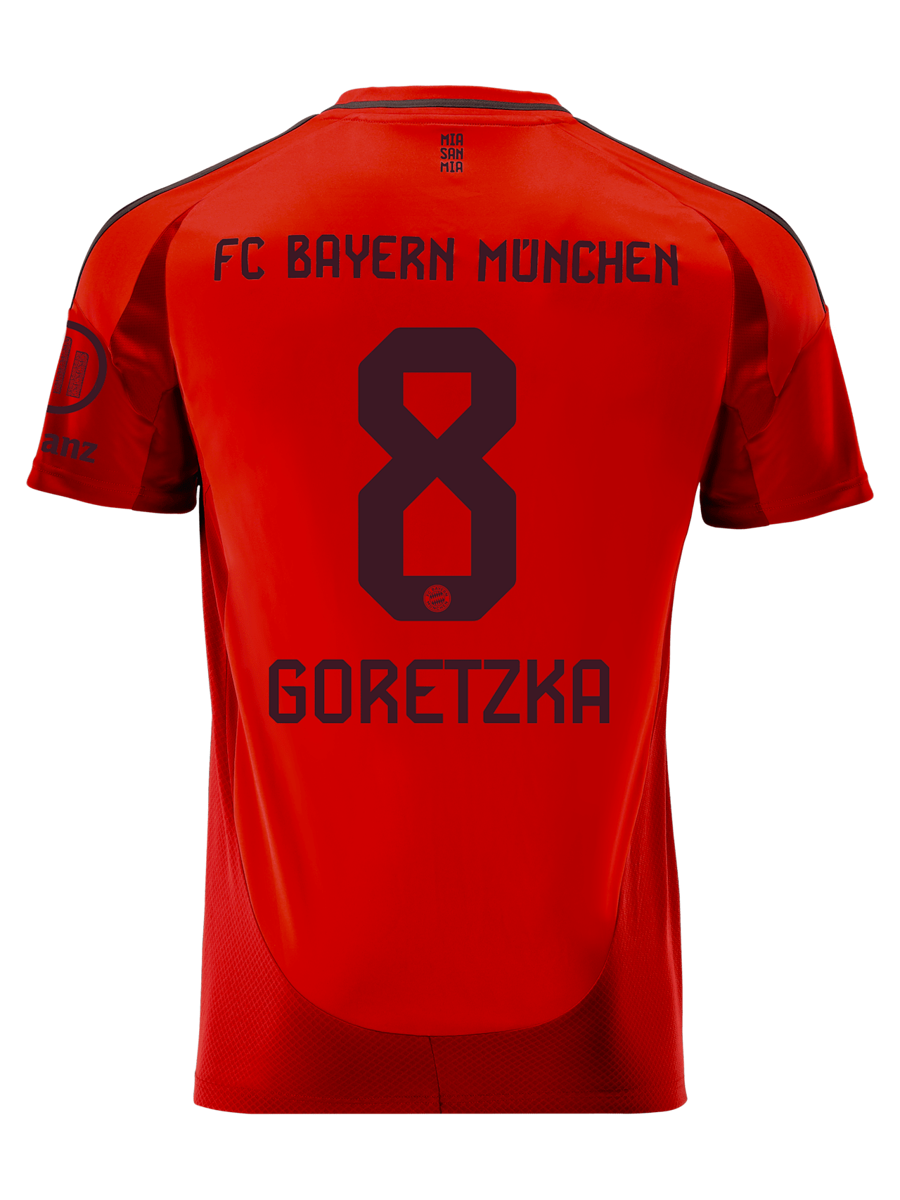 Leon Goretzka Hombres Camiseta Home 24-25 1