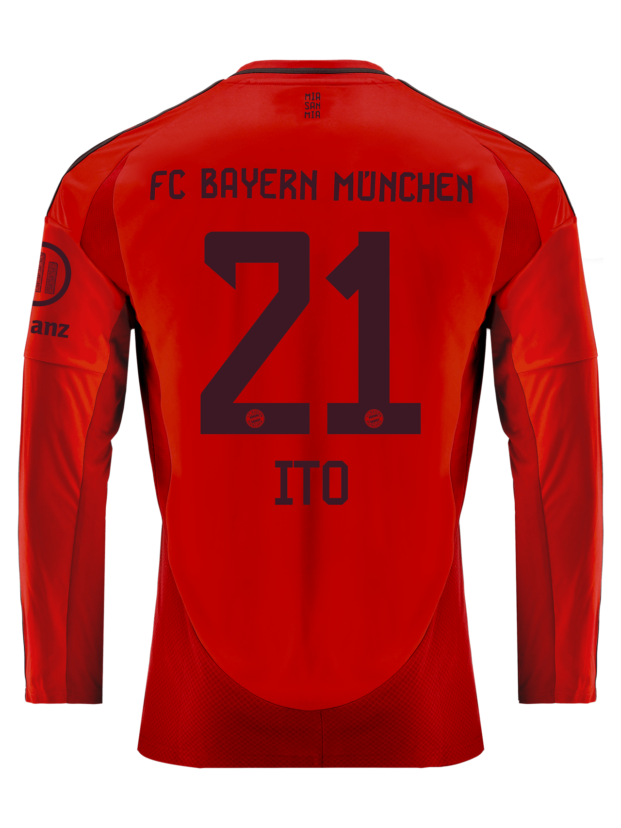 Hiroki Ito Men Long Sleeve Jersey Home 24-25 1
