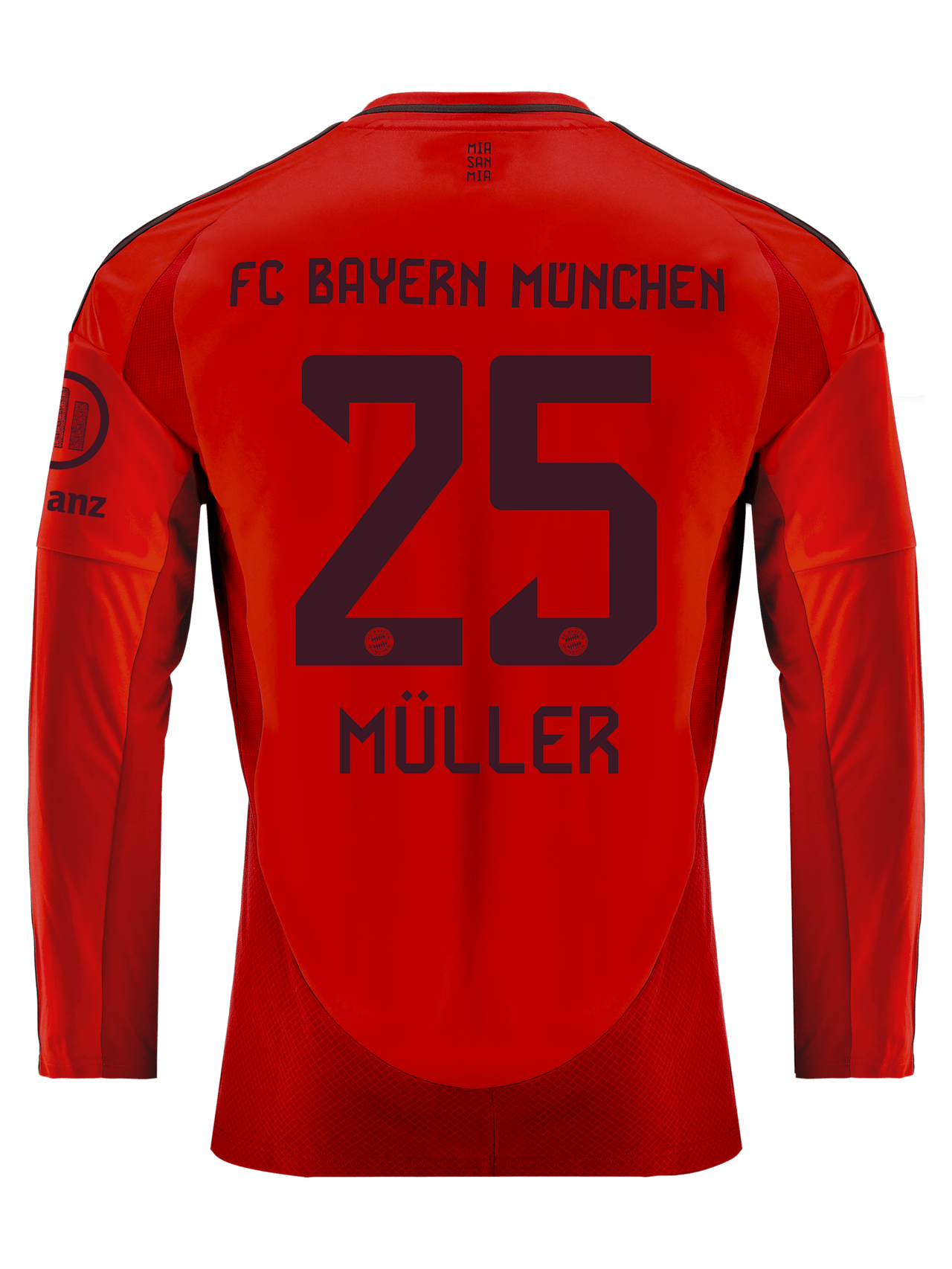 Langarm Trikot Home 24-25 detail 2