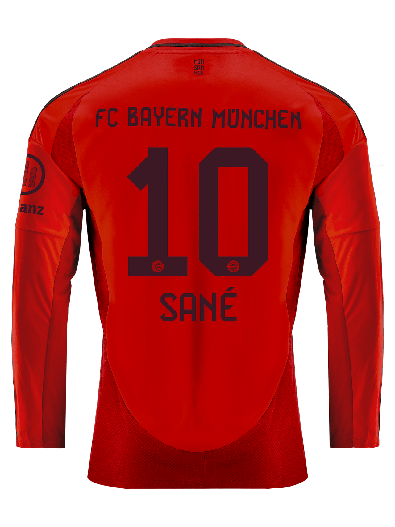 Leroy Sané Men Long Sleeve Jersey Home 24-25 1
