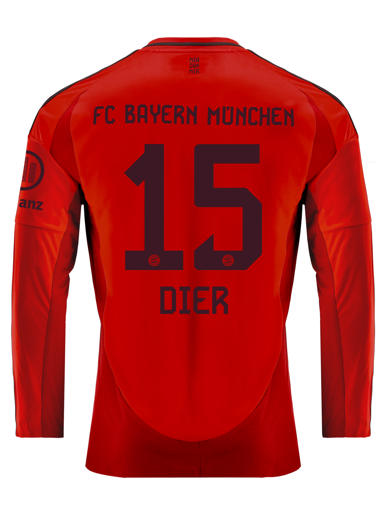 Eric Dier Men Long Sleeve Jersey Home 24-25 1