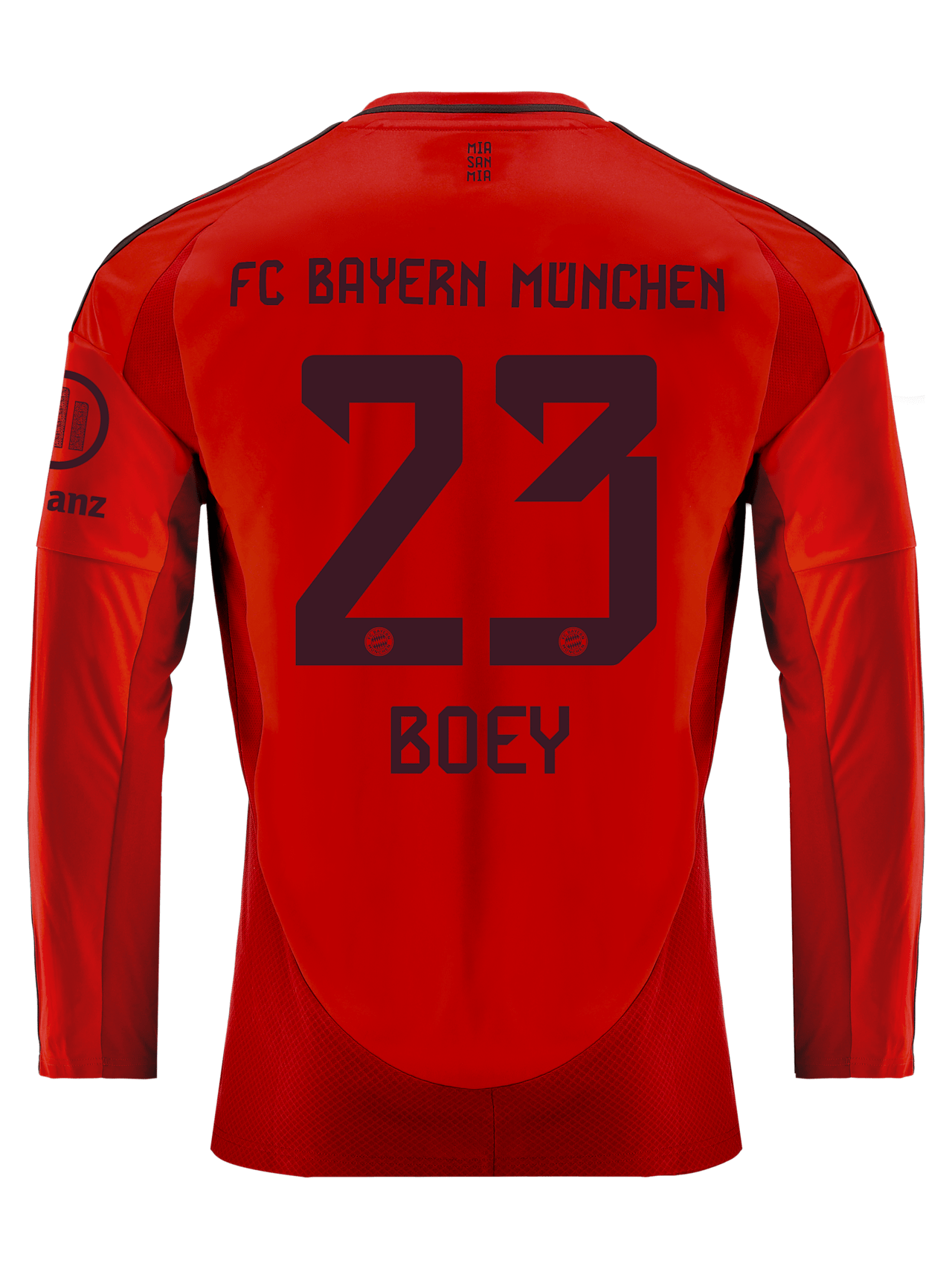 Langarm Trikot Home 24-25 detail 2