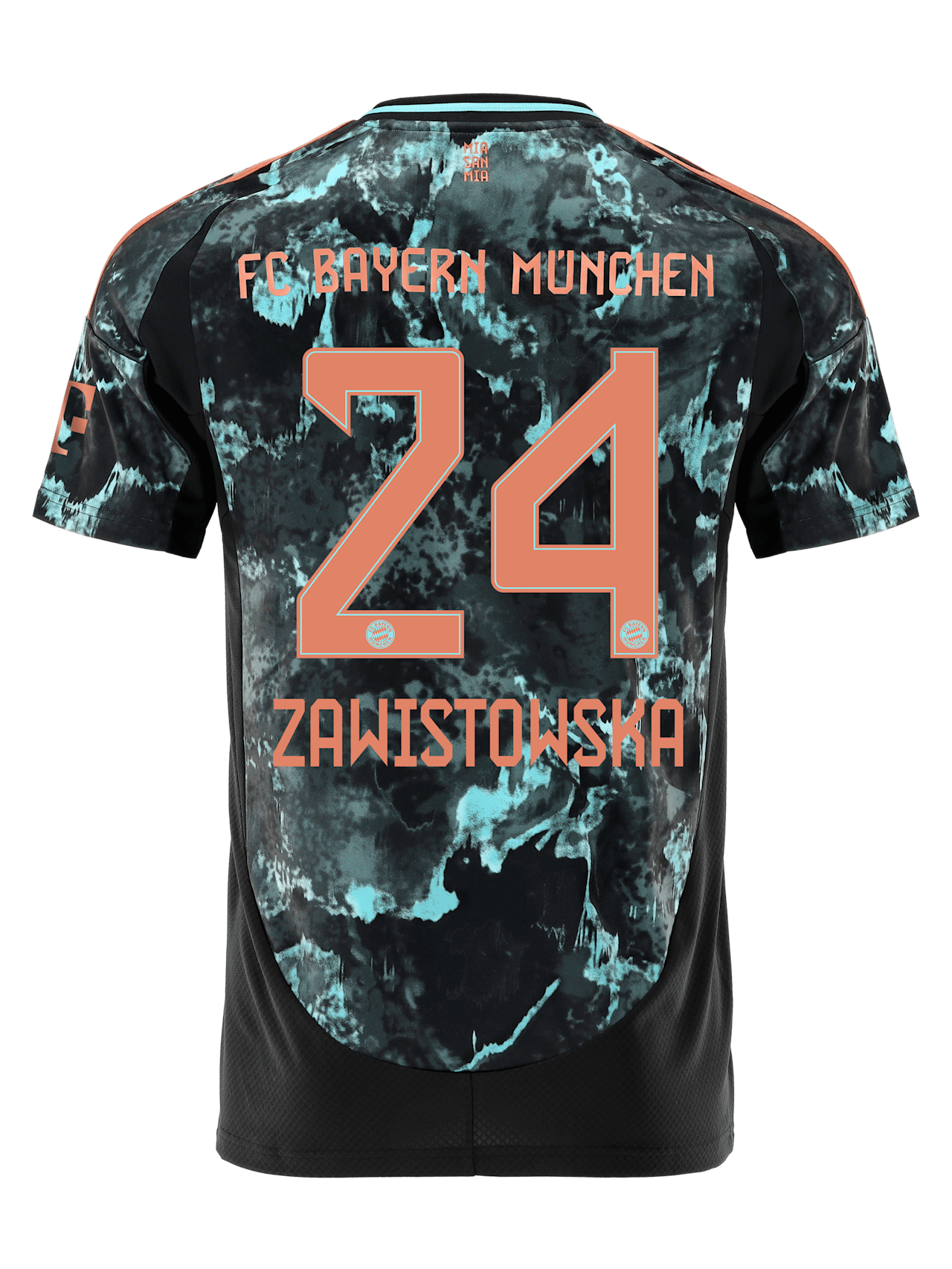Frauen Trikot Away Allianz 24-25 detail 2