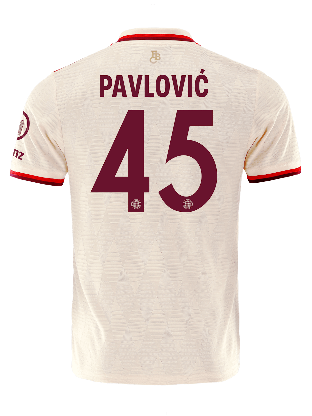 Maillot authentique UCL 24-25 detail 2