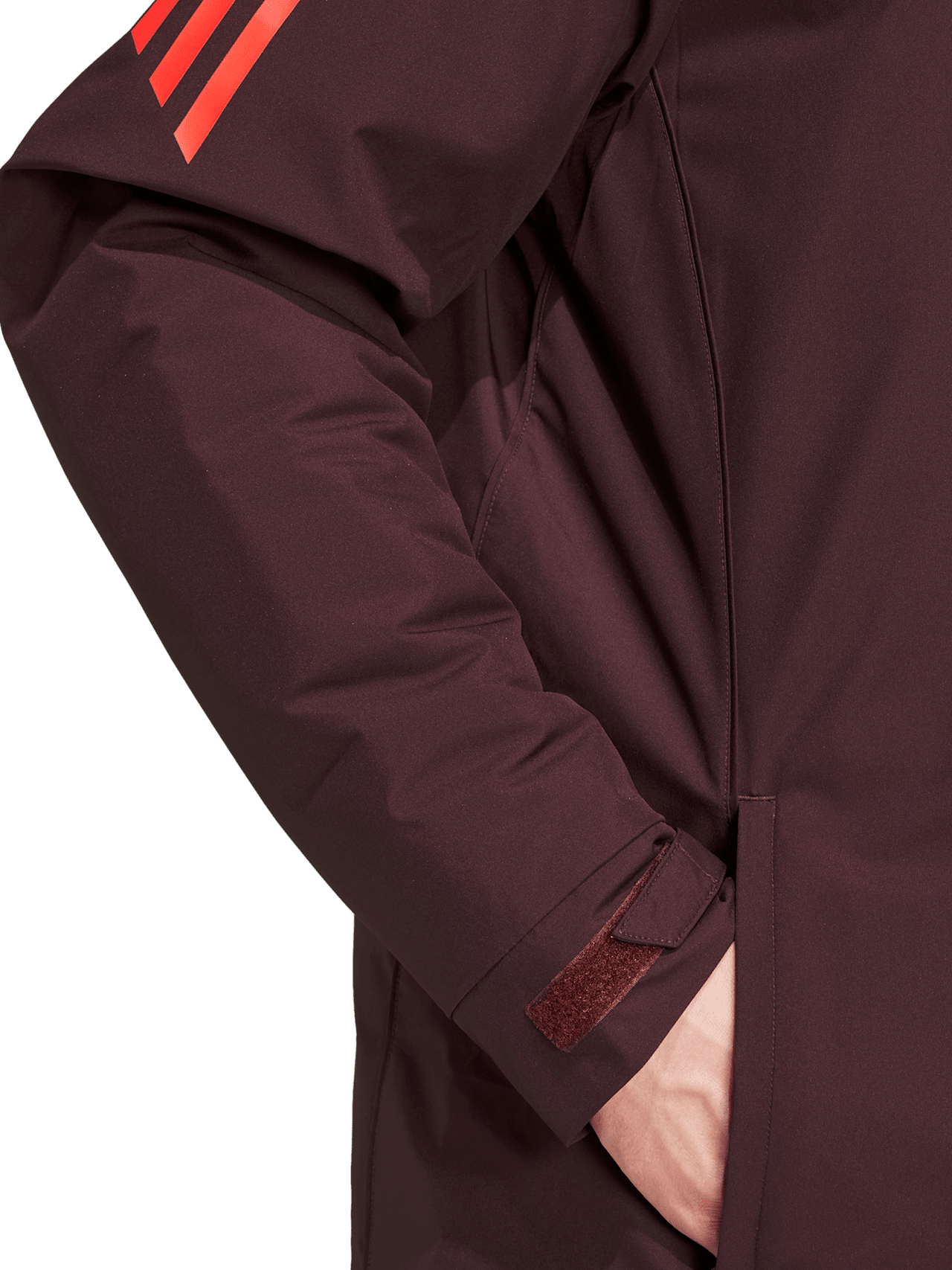 Teamline stadium jacket detail 4