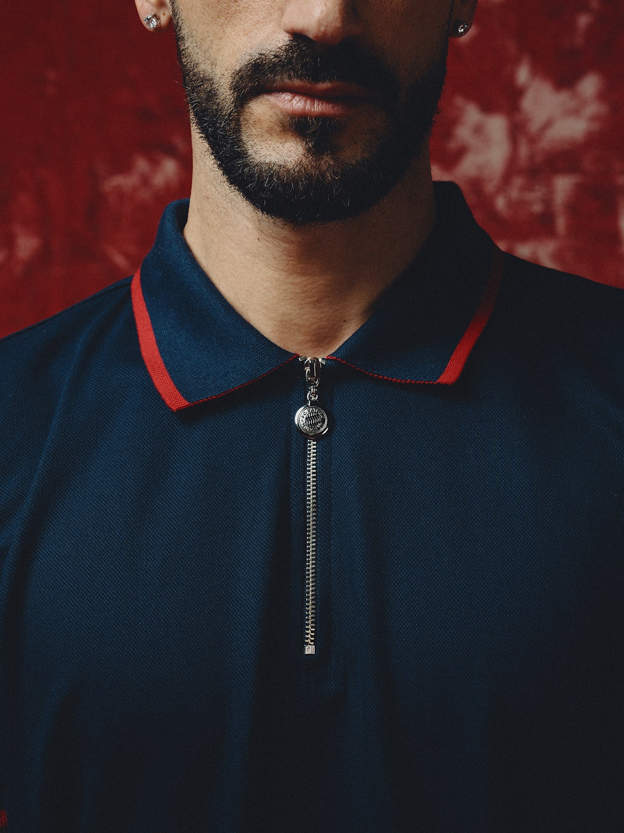 Record champion polo shirt detail 6