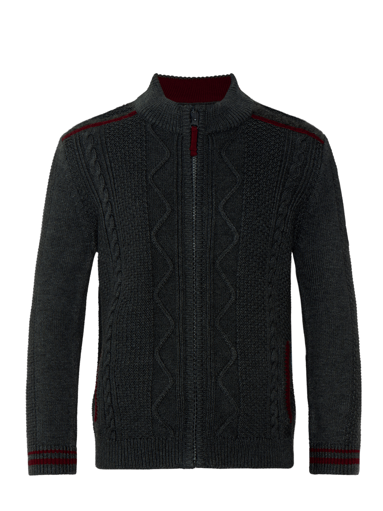 Traditional cardigan detail 8