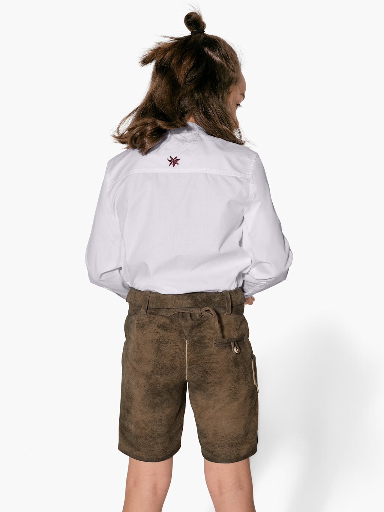 Leather Pants mit Gürtel detail 2