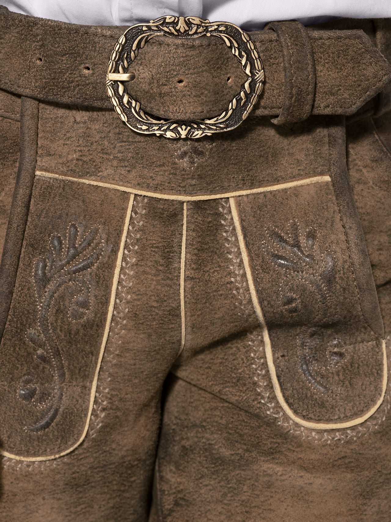Leather Pants mit Gürtel detail 7