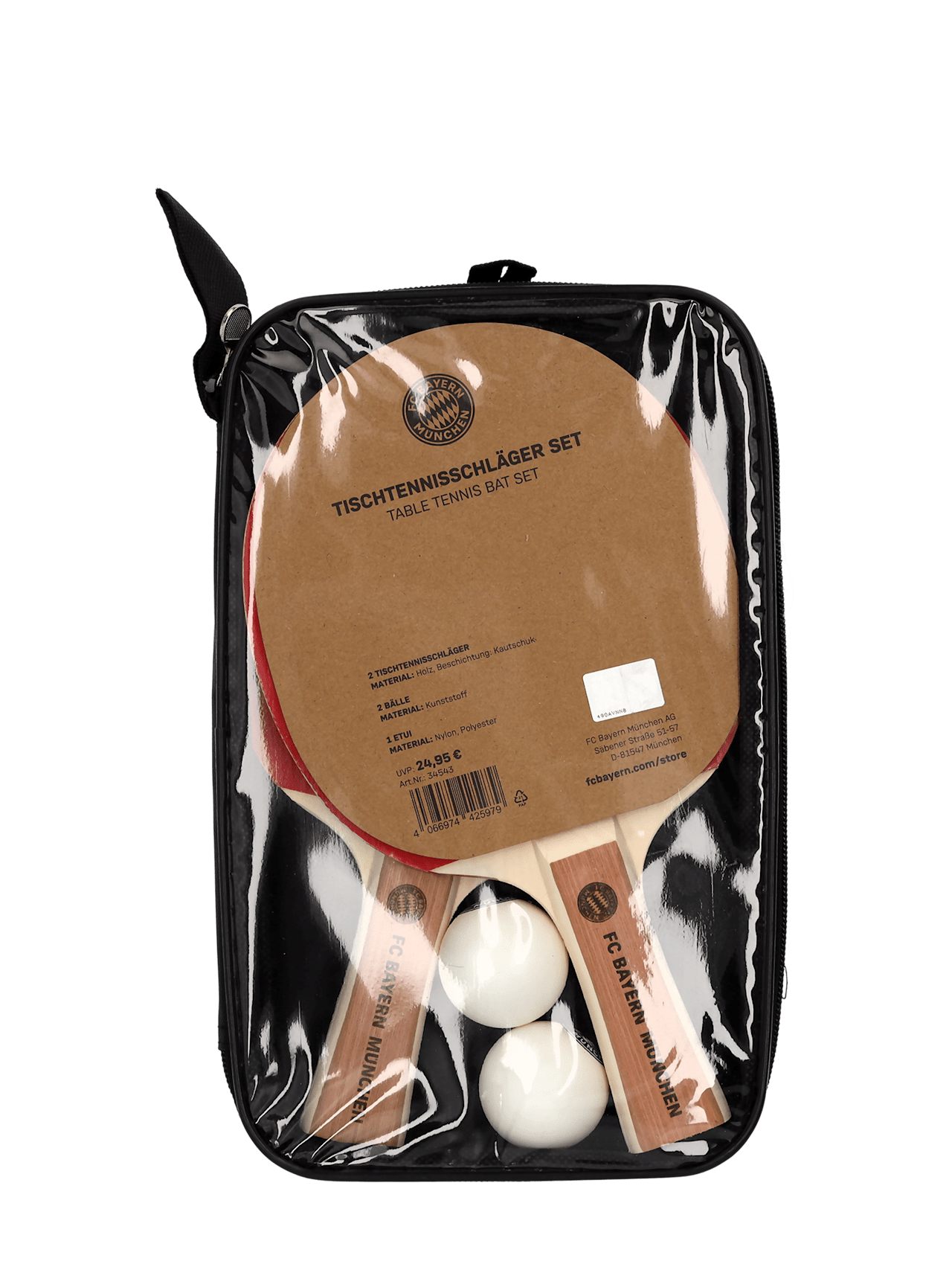 Set di mazze da ping pong detail 4