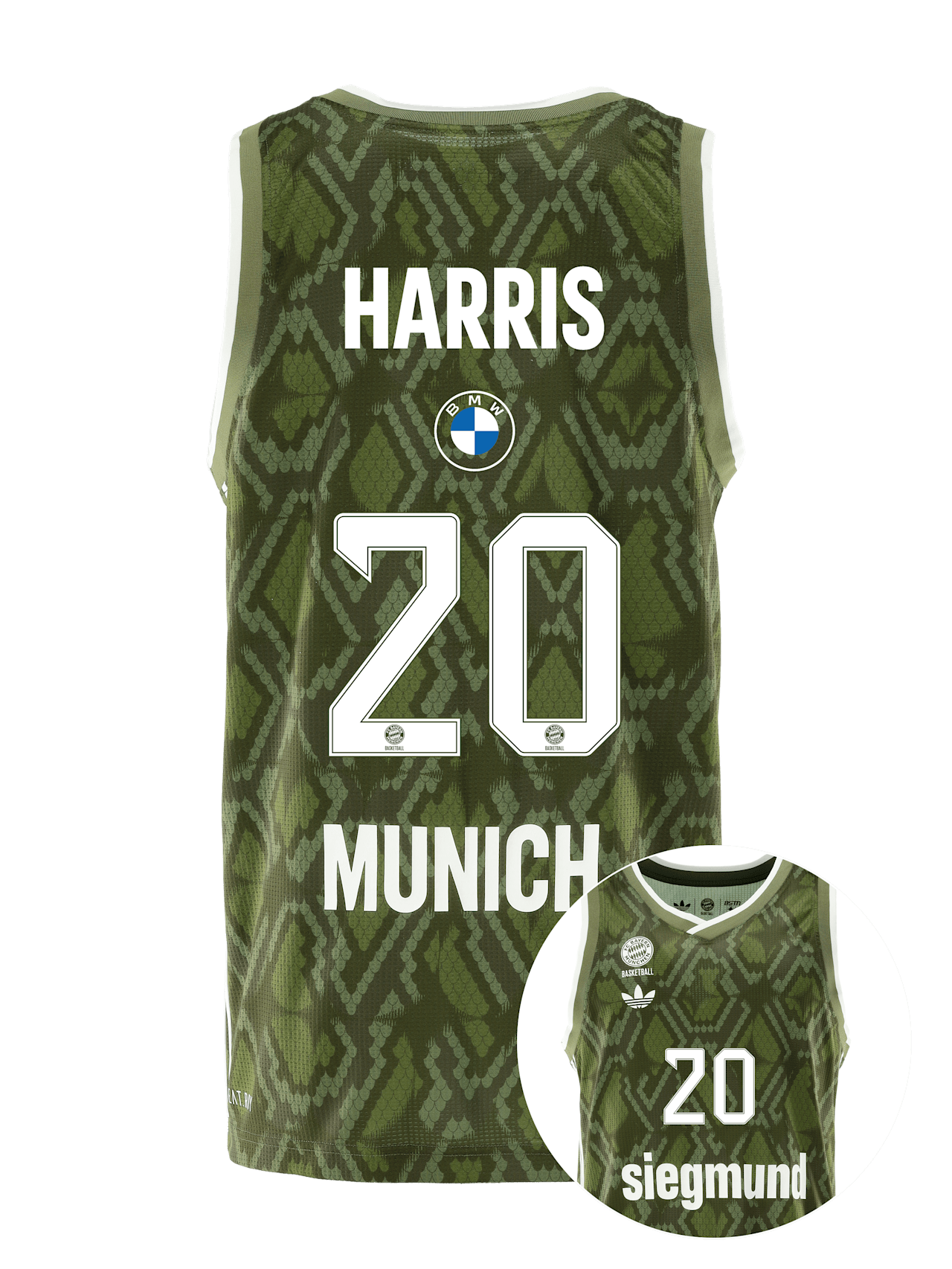 Basketball Authentic Maillot Garden 24-25 detail 2