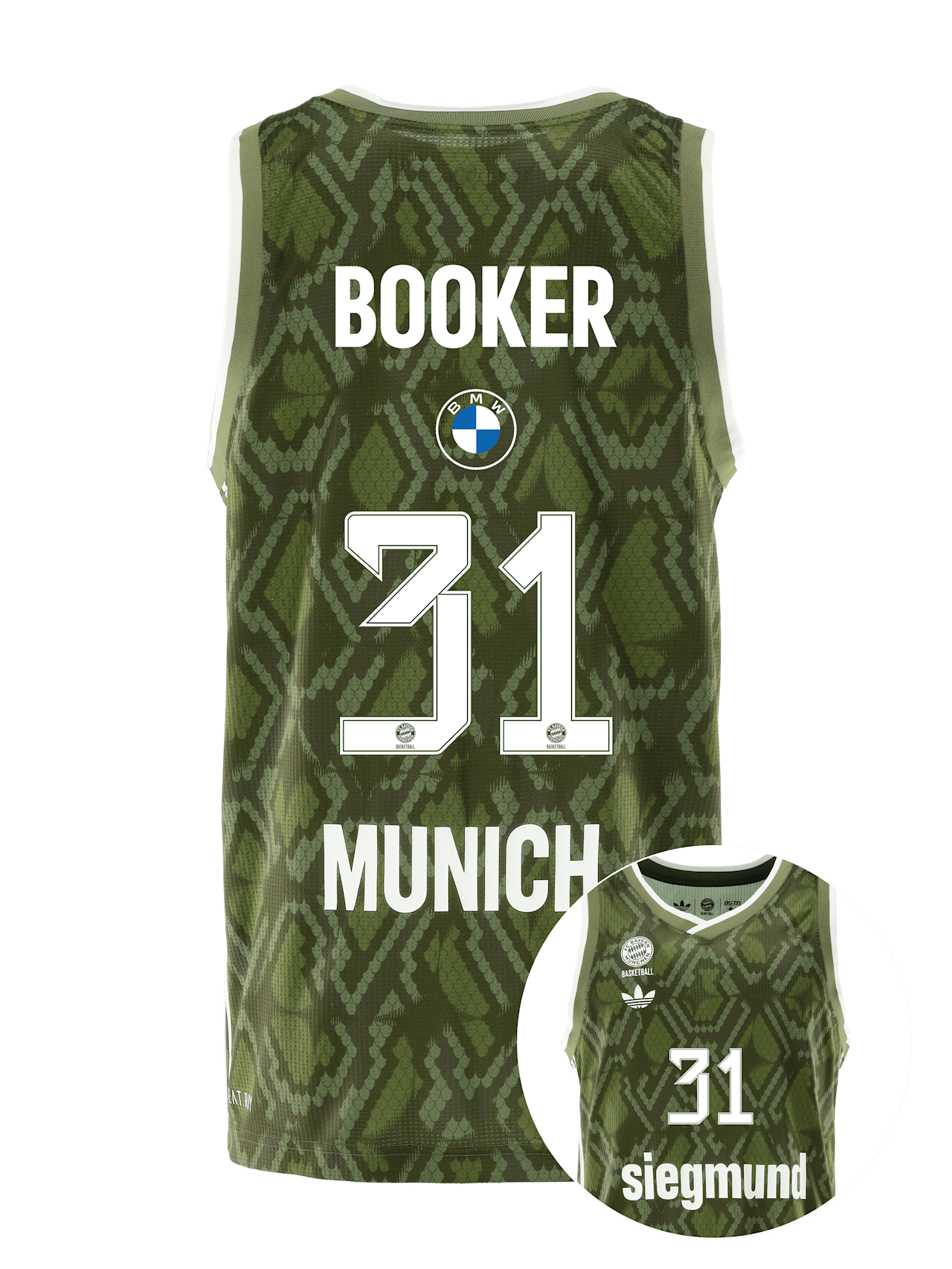 Basketball Authentic Maillot Garden 24-25 detail 2