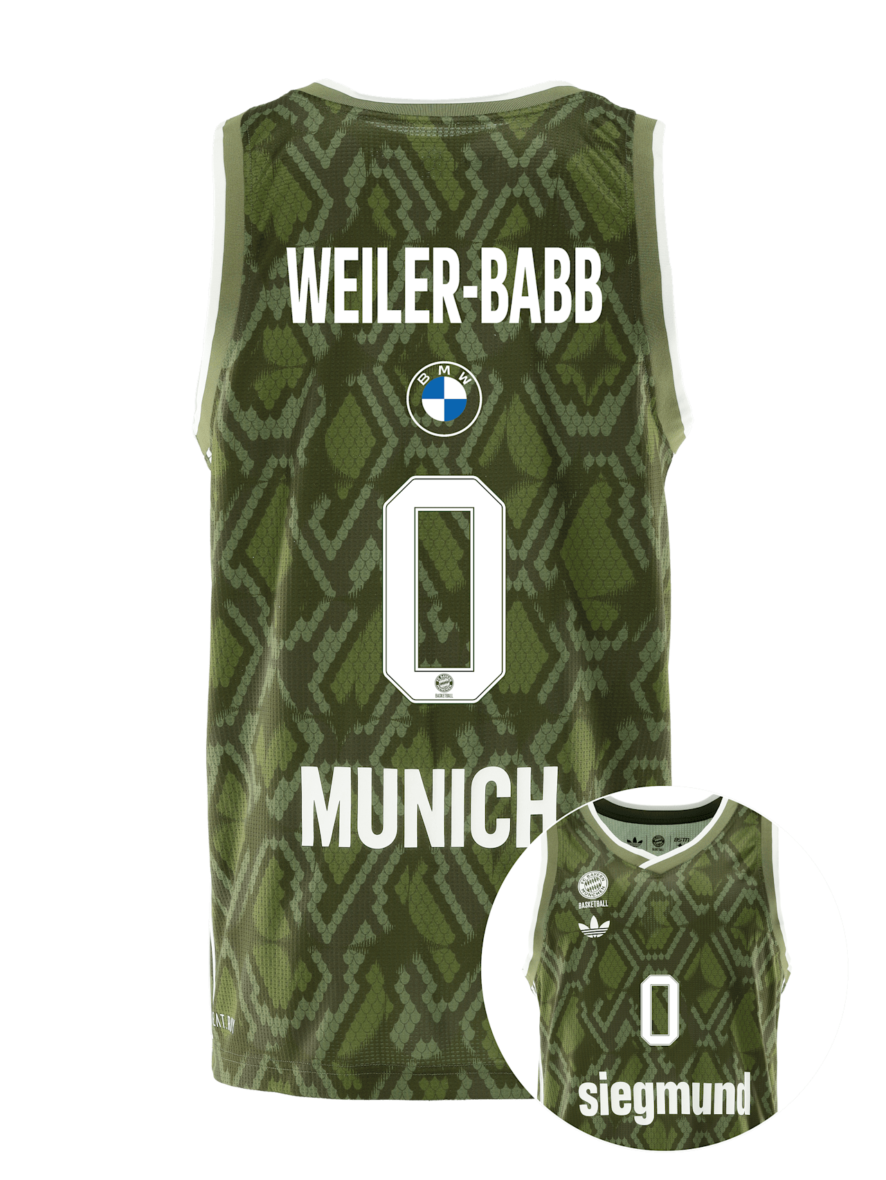 Basketball Authentic Trikot Garden 24-25 detail 2