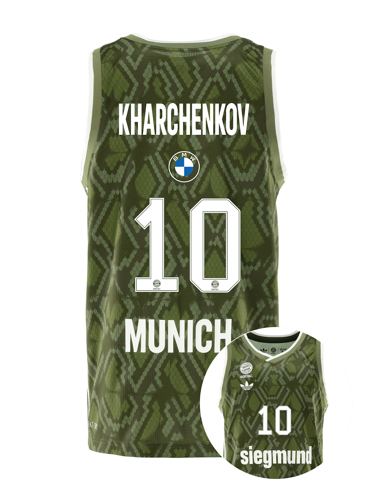 Basketball Authentic Maillot Garden 24-25 detail 2