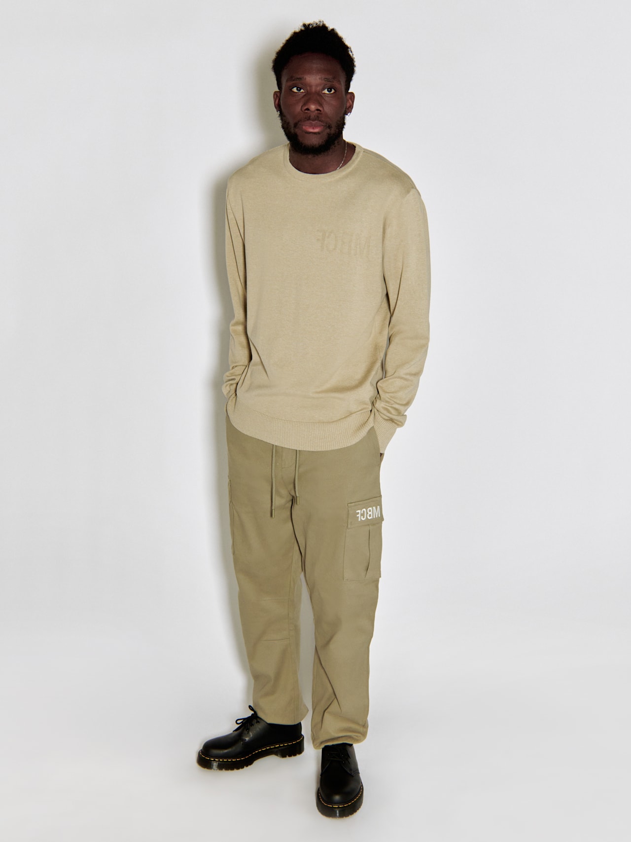 Sweatshirt knit FCBM detail 2