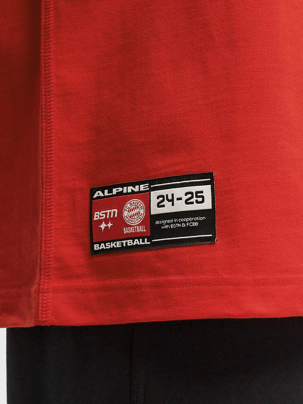 Basketball T-Shirt LFSTLR Alpine detail 5