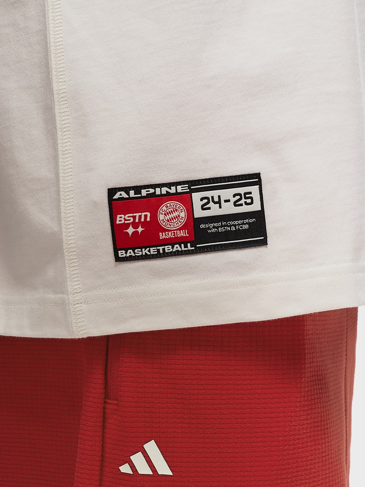 Basketball T-Shirt LFSTLR Alpine detail 4
