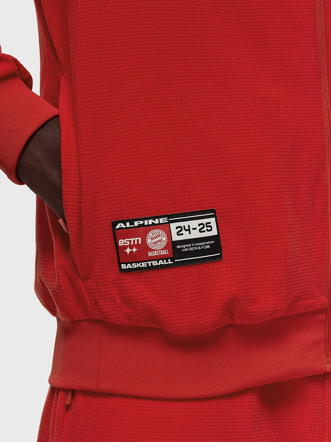 Basketball training jacket LFSTLR Alpine detail 5
