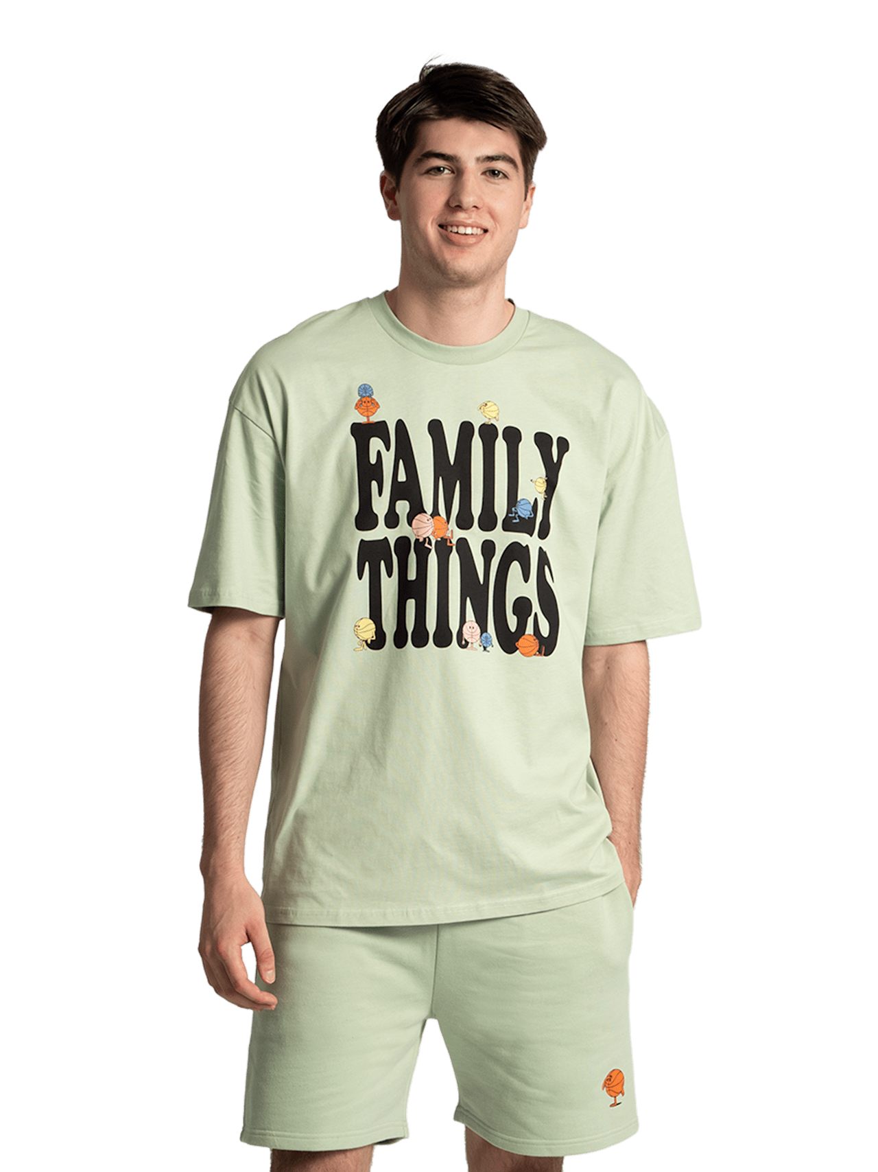 T-shirt Family Things detail 1