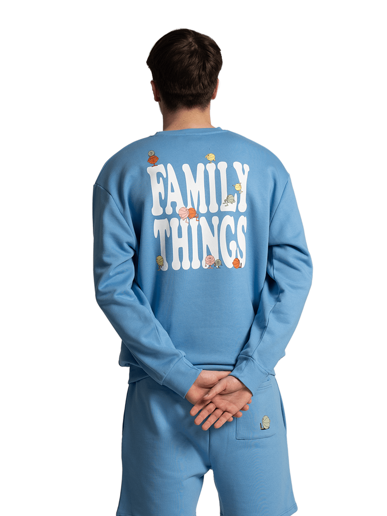 Sweatshirt Family Things detail 2