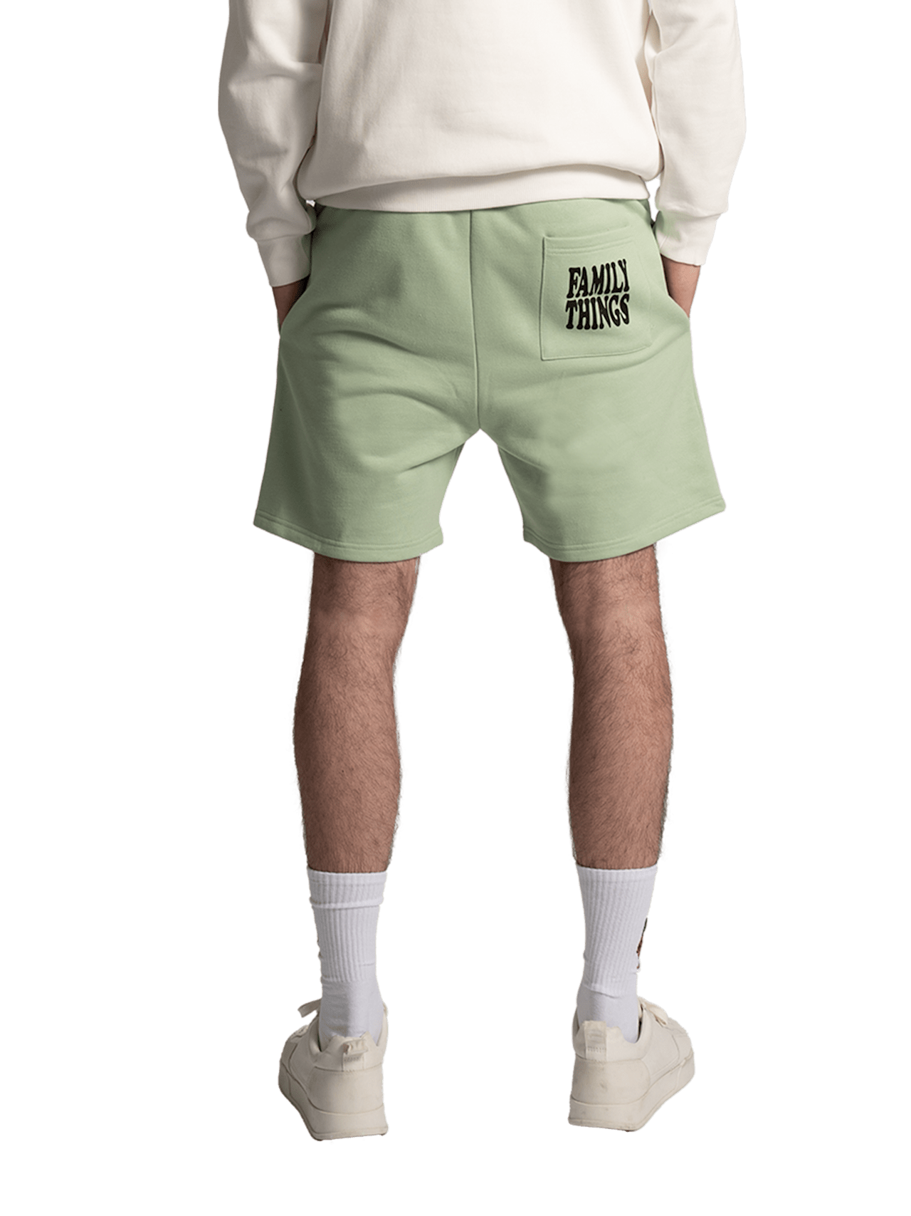 Family Things sweatshort detail 2