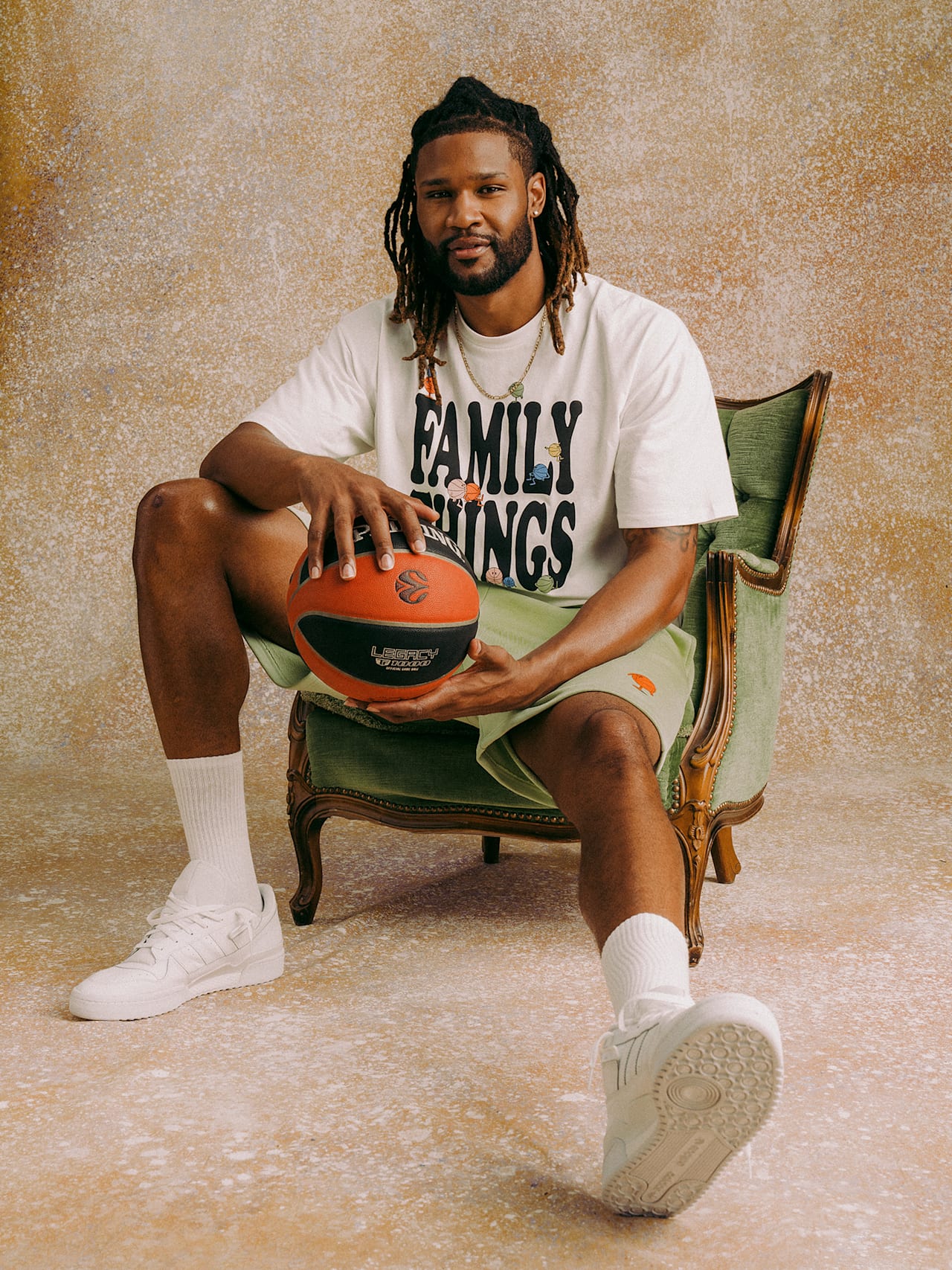 Family Things sweatshort detail 4