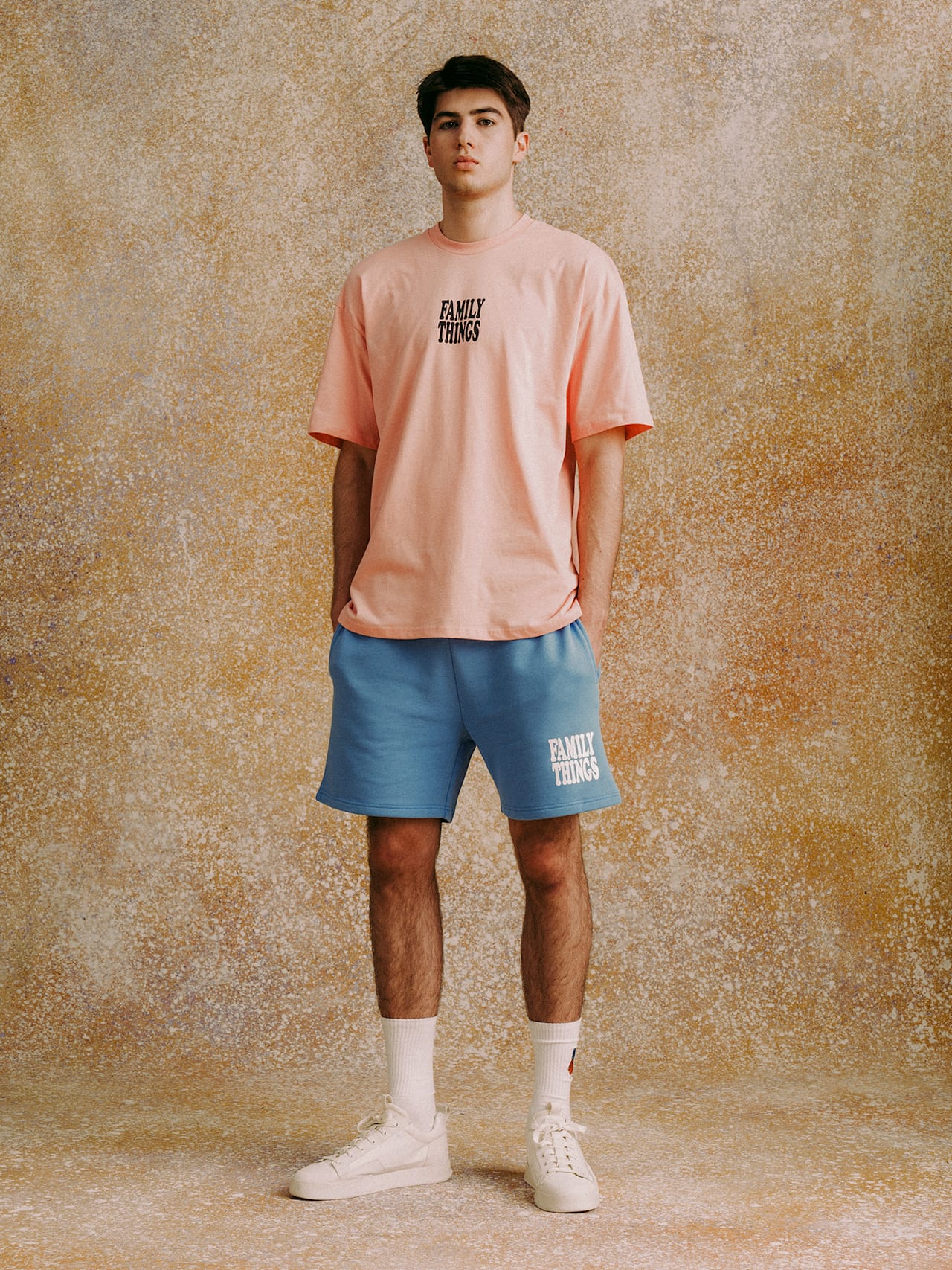 Family Things sweatshort detail 3