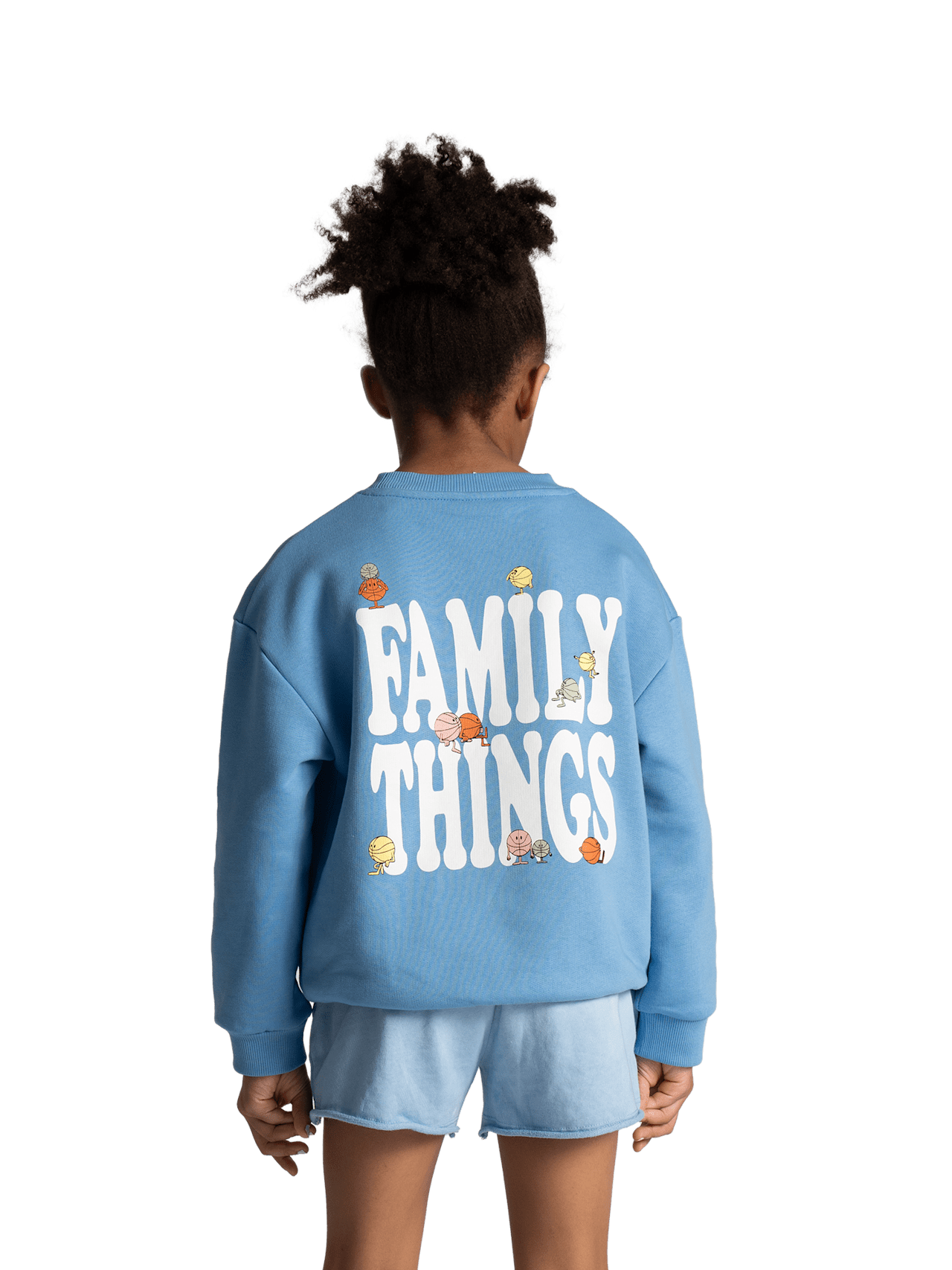 Sweatshirt Family Things detail 2