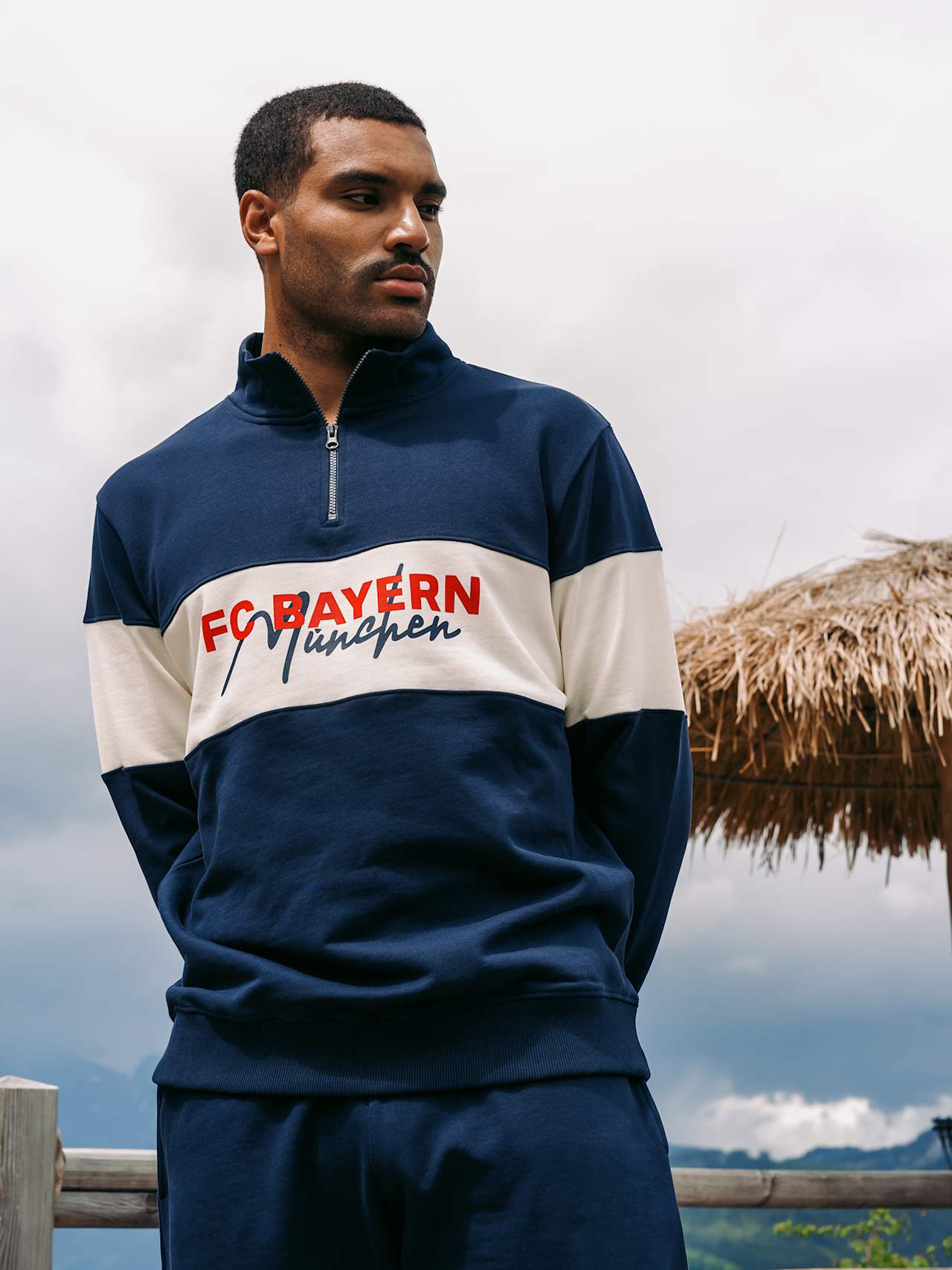 Half-Zip Sweatshirt Summer detail 4