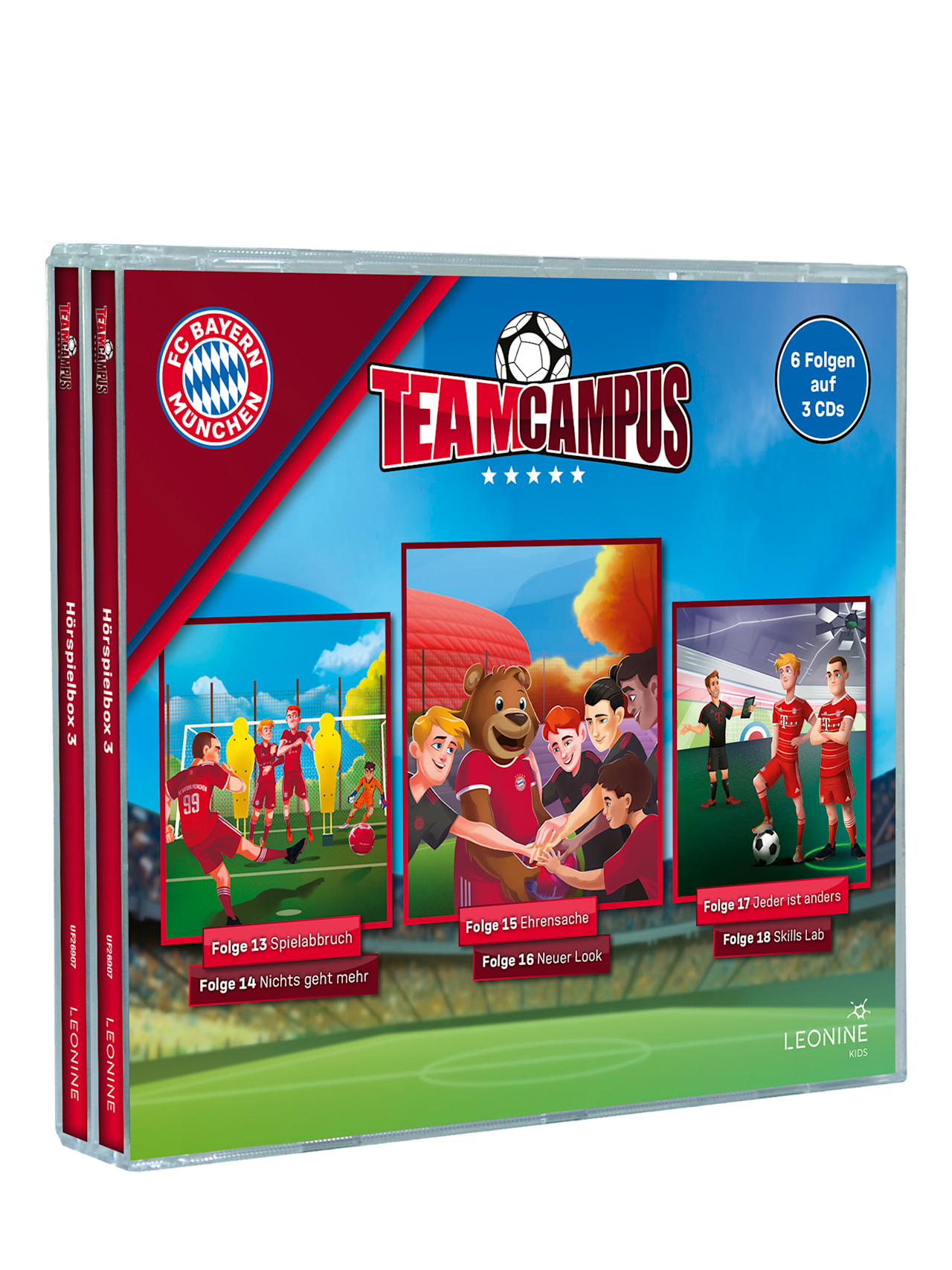 Hörspielbox Team Campus CD 7-9 detail 1