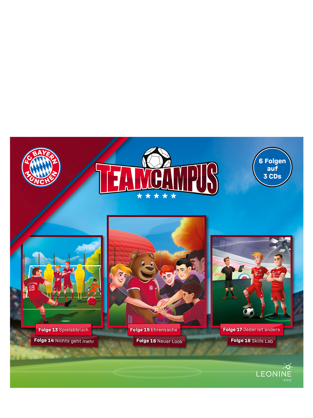 Hörspielbox Team Campus CD 7-9 detail 2