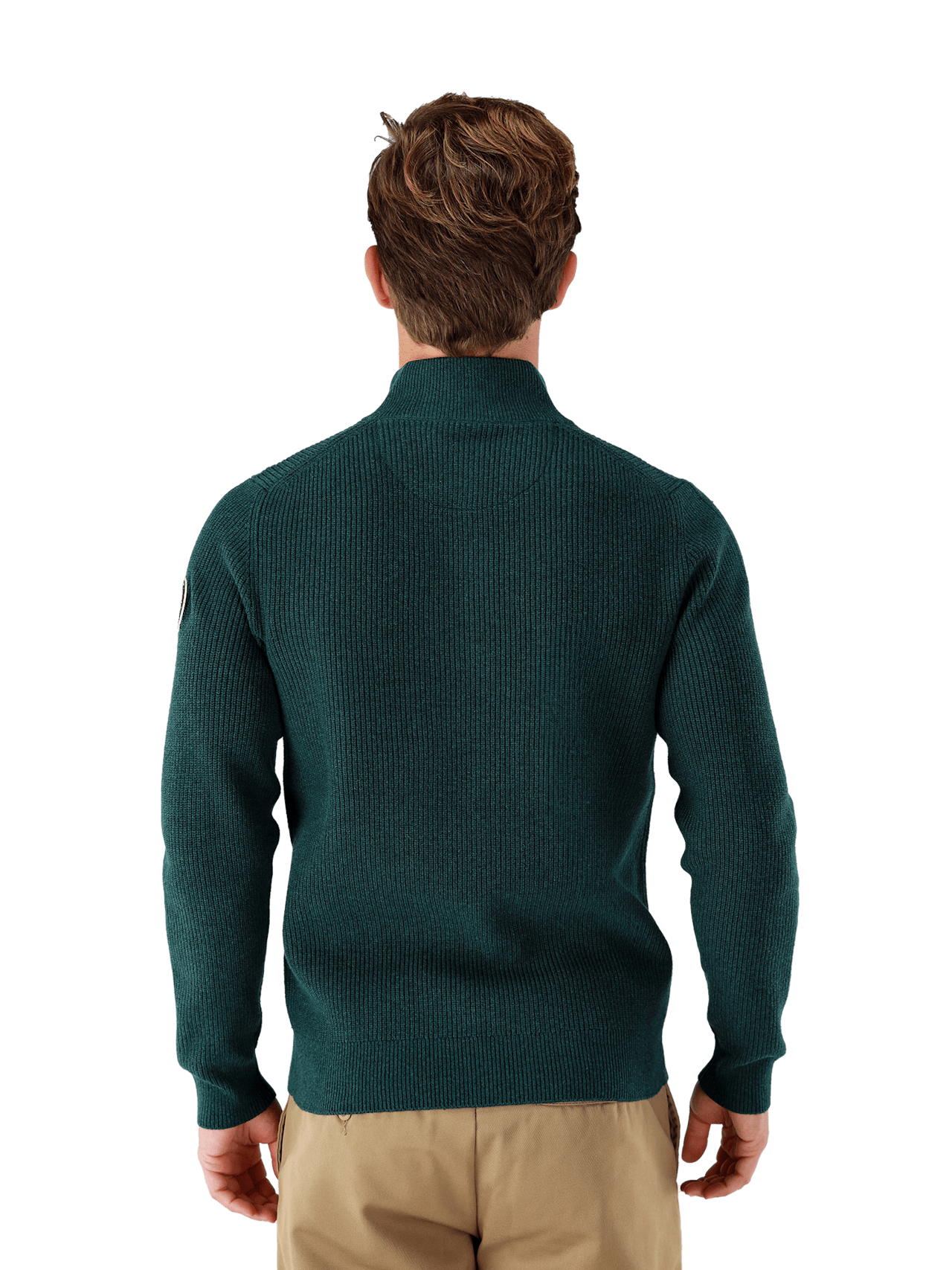 Knit Half-ZIP Heimat detail 2