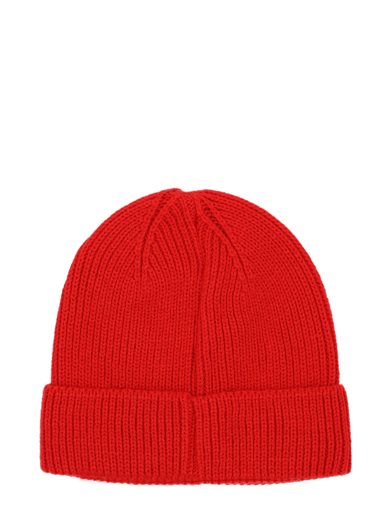 Ribbed knitted hat detail 2
