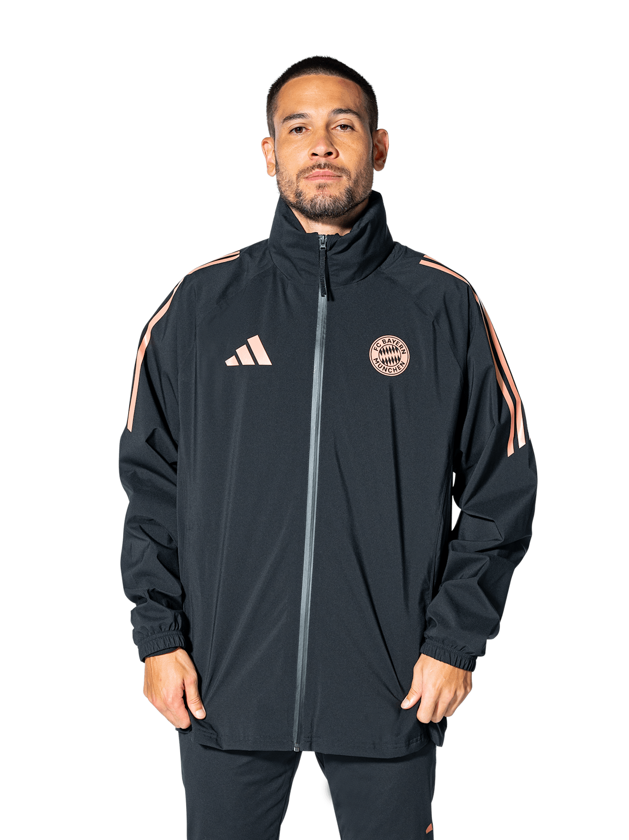 Unisex Teamline rain jacket 1