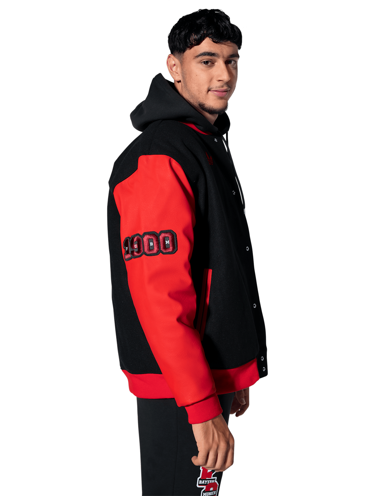 Varsity college jacket detail 5