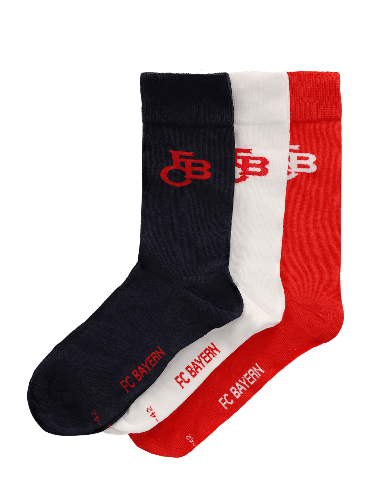 Socken 3er-Set FCB detail 1