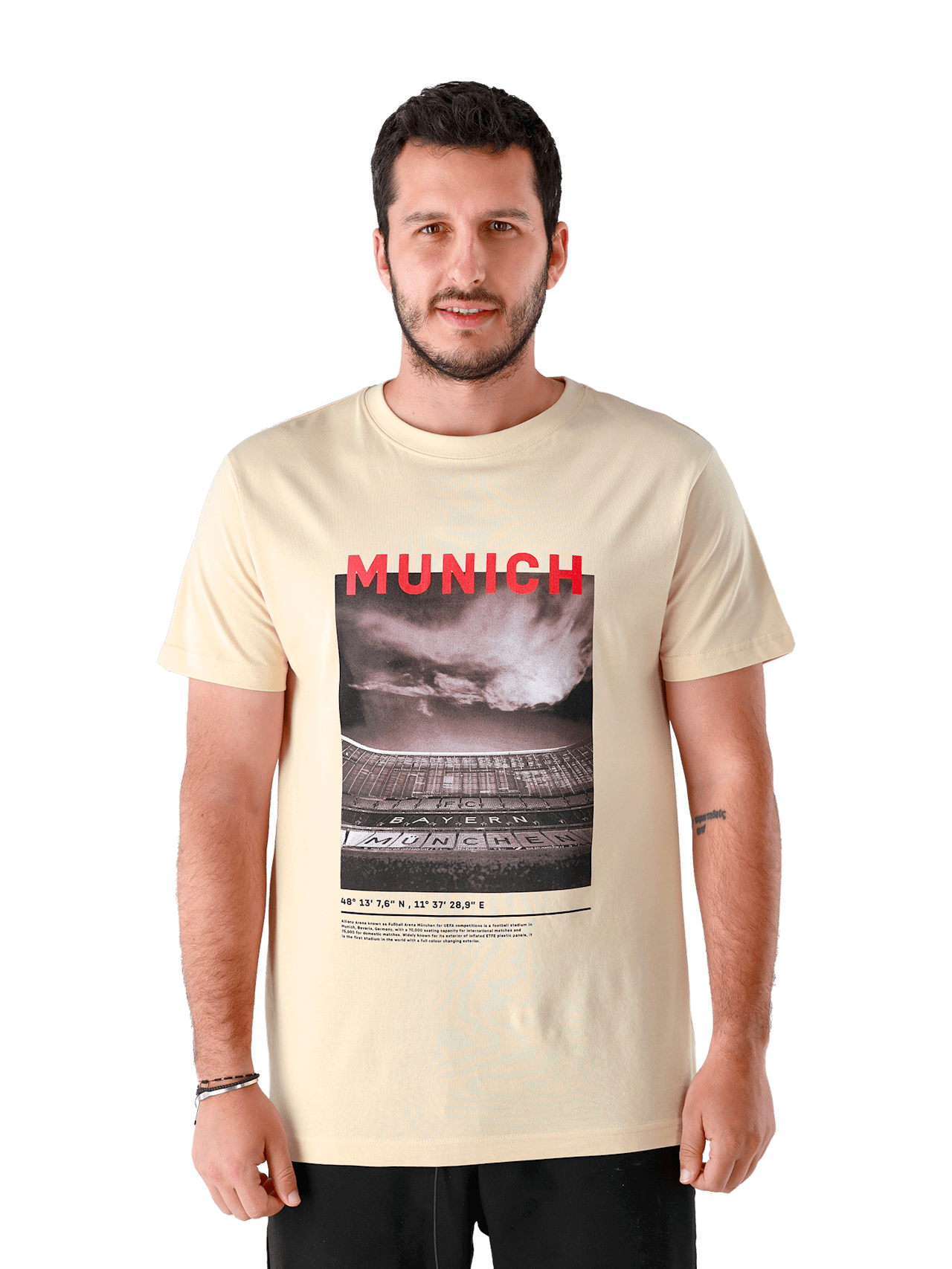 T-Shirt Arena Innenraum detail 1