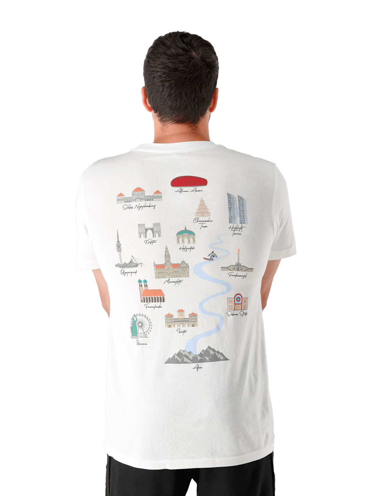 T-Shirt City Map detail 2