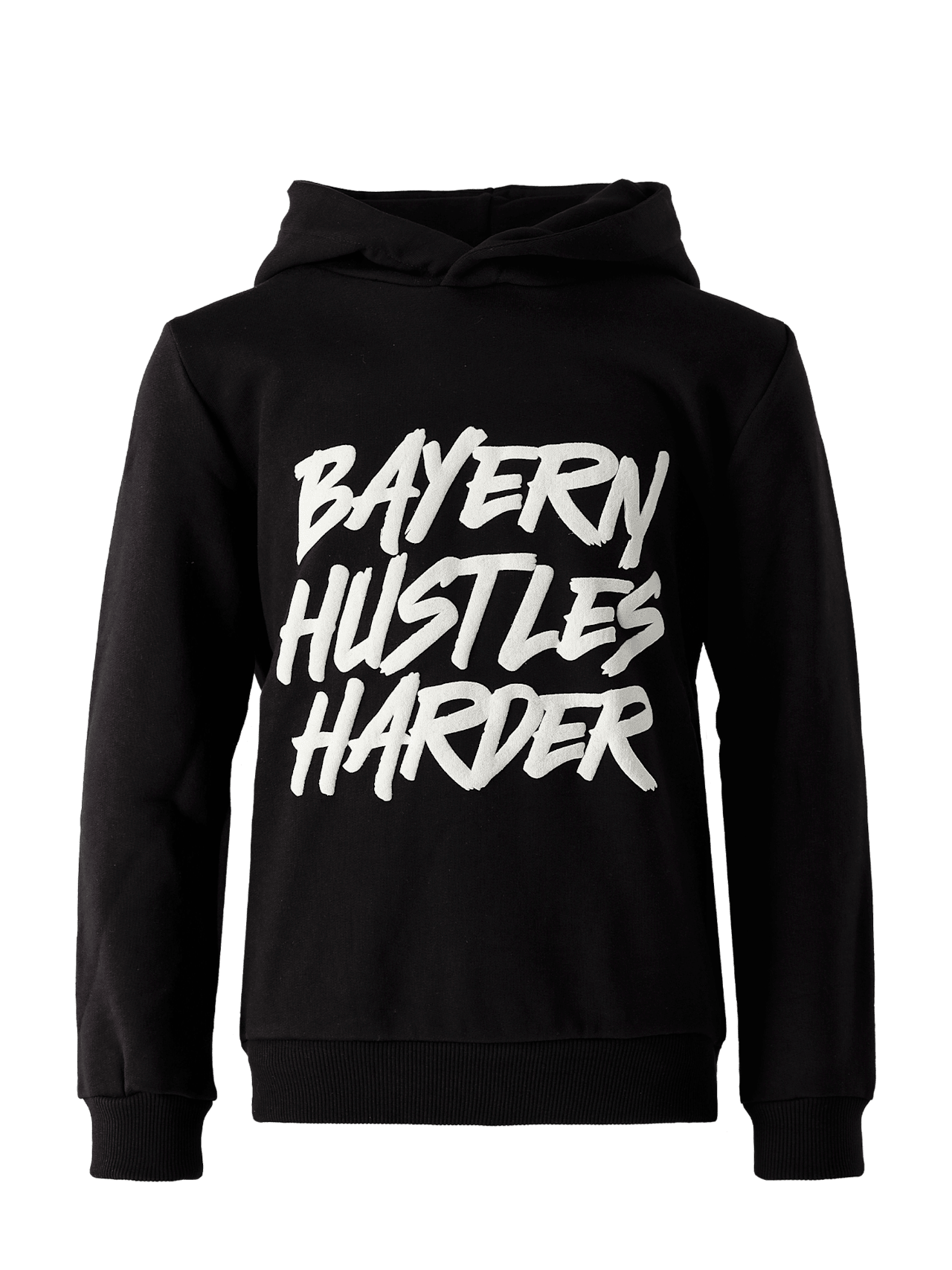 Kids Hoodie Hustles Harder 1