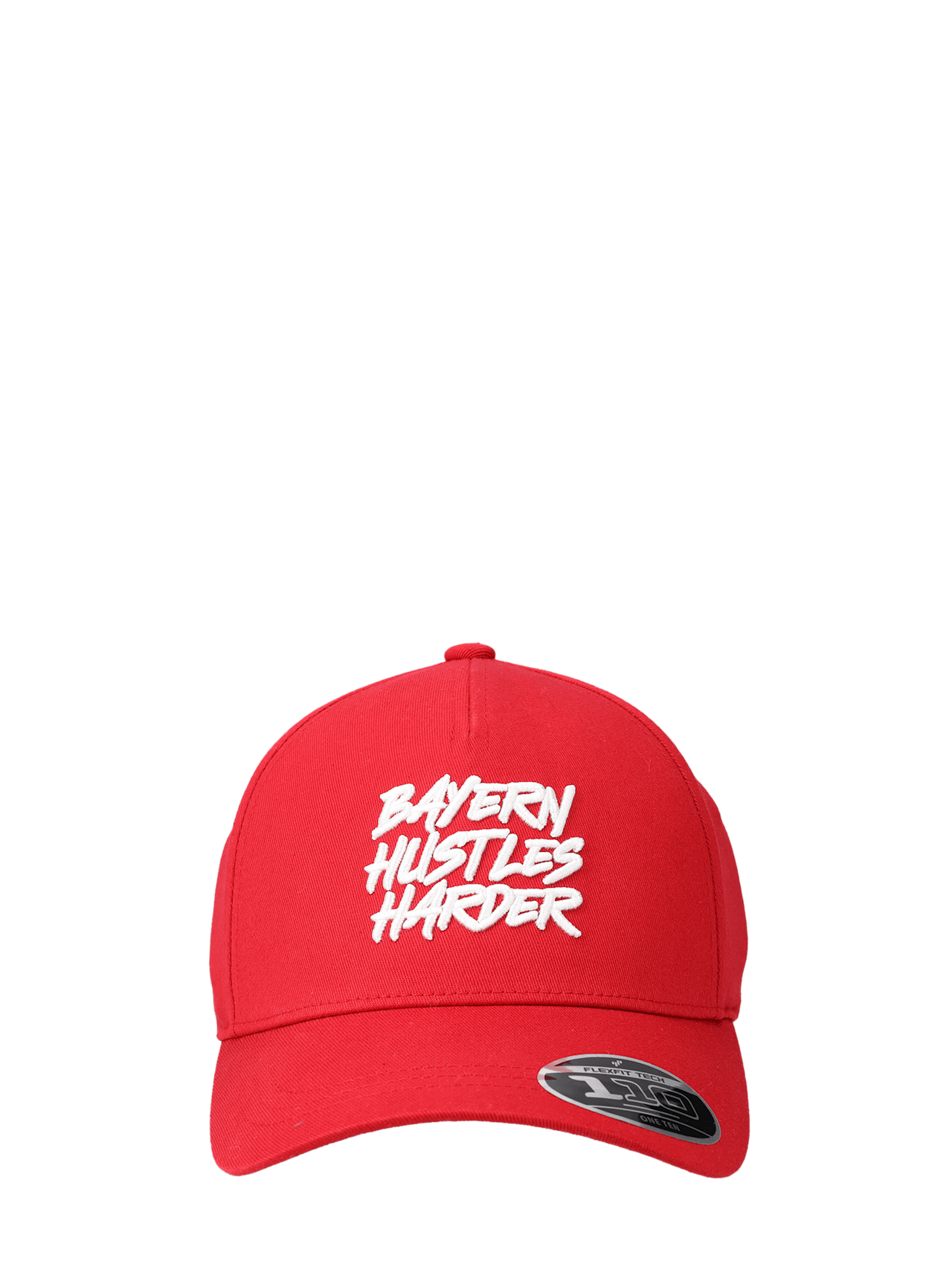 Baseballcap Hustles Harder detail 2