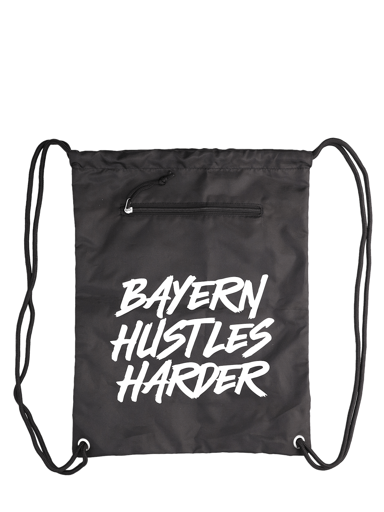 Unisex Sportbeutel Hustles Harder 1
